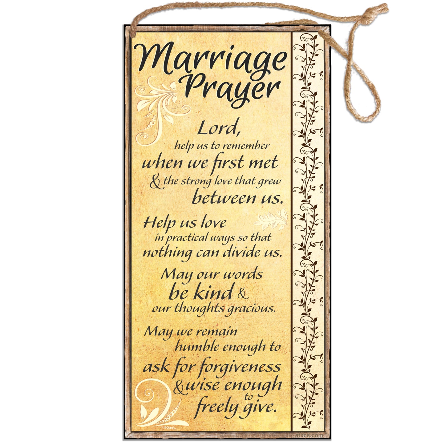 Marriage Prayer Tan
