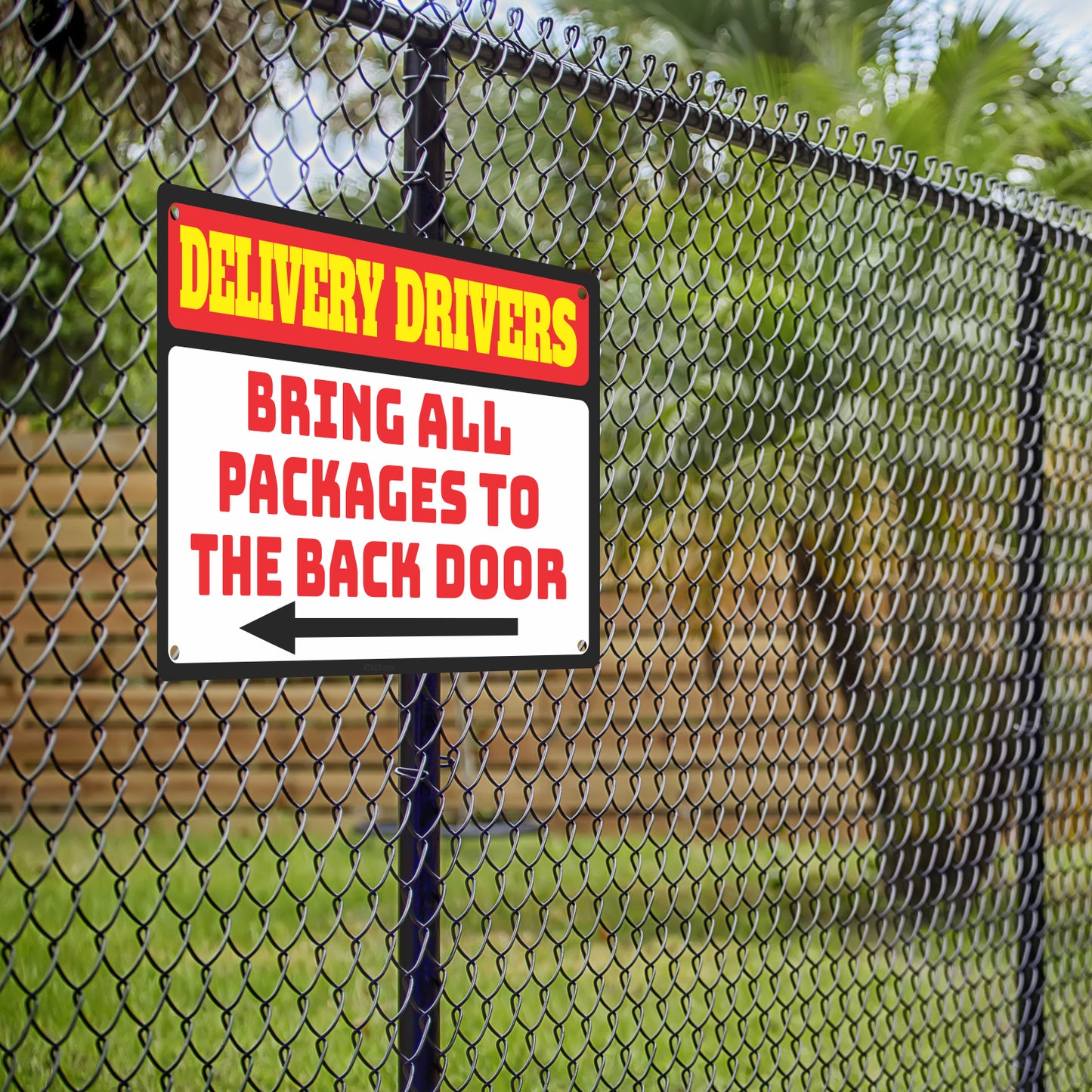 Custom Personalized Sign Weatherproof Aluminum Metal