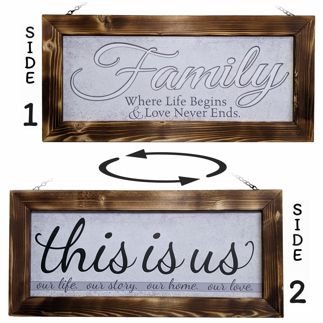 Wood Frame Family and This is us