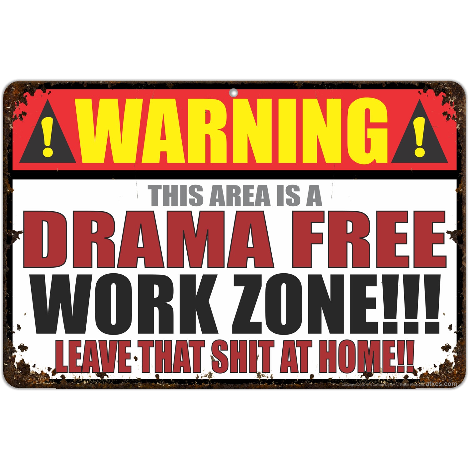 Dramatic Sign Drama Free Zone Facebook Cover