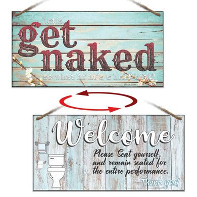 Get Naked So What and Welcome Double Sided