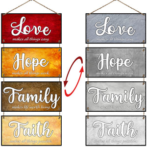 Faith Love Hope Family Set