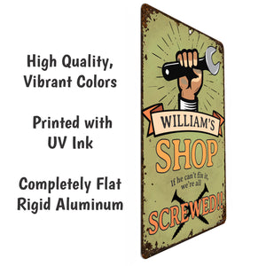 Custom Shop Sign