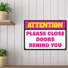 Load image into Gallery viewer, Custom Personalized Sign Weatherproof Aluminum Metal
