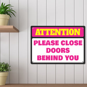 Custom Personalized Sign Weatherproof Aluminum Metal